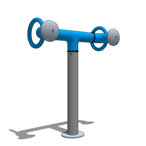 Freestanding Play Features: Team Blaster 