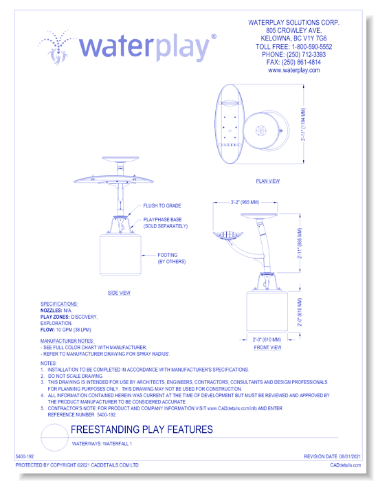 Waterways: Waterfall 1 