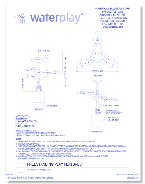 Waterways: Waterfall 3