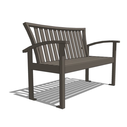 Exeter Series Bench w/ Back