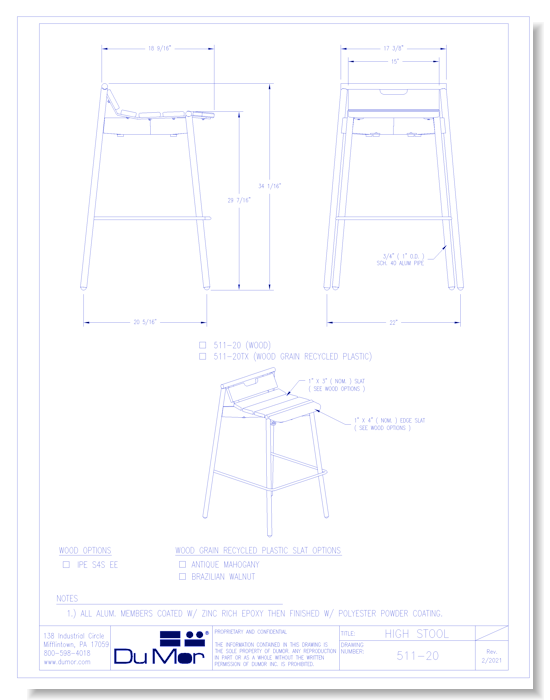 High Stool 511