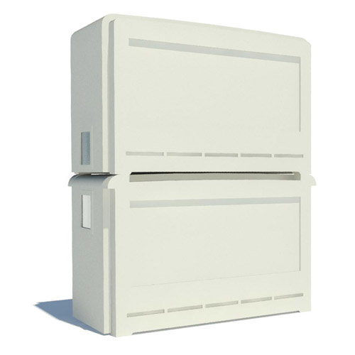ProPark Locker - Double Tier Door View Bike Locker