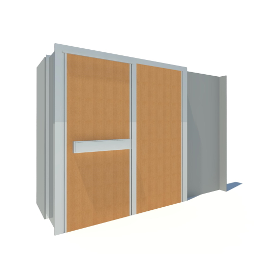 DE-PK90180P - Double Egress Pocketed 90 & 180 Standard Panic