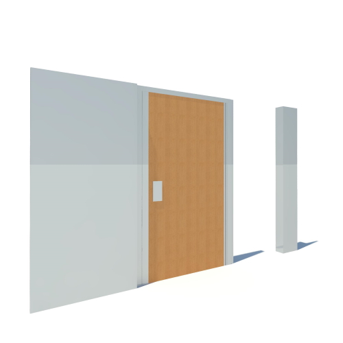 ESS-PK180G - Elevator Smoke Shaft Single - Pocketed 180 Grip