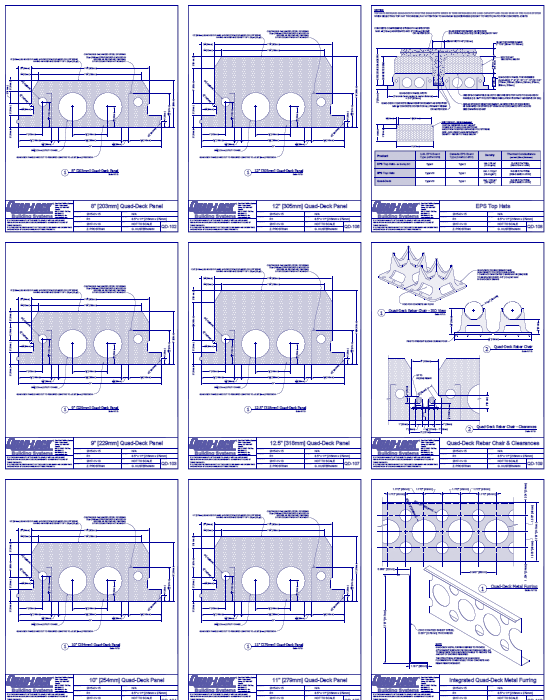 Insul-Deck Floors & Roofs: ID-100s Quad-Deck Products and Common Specifications
