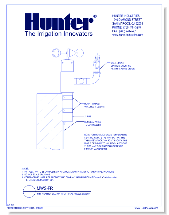 Sensors - MWS-FR - Mini Weather Station (1A)