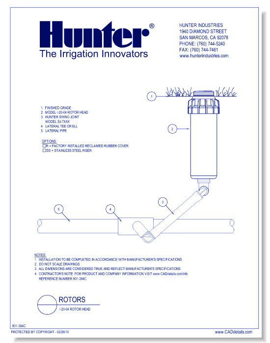 Rotors - I-20-04 Rotor Head (3 of 4)