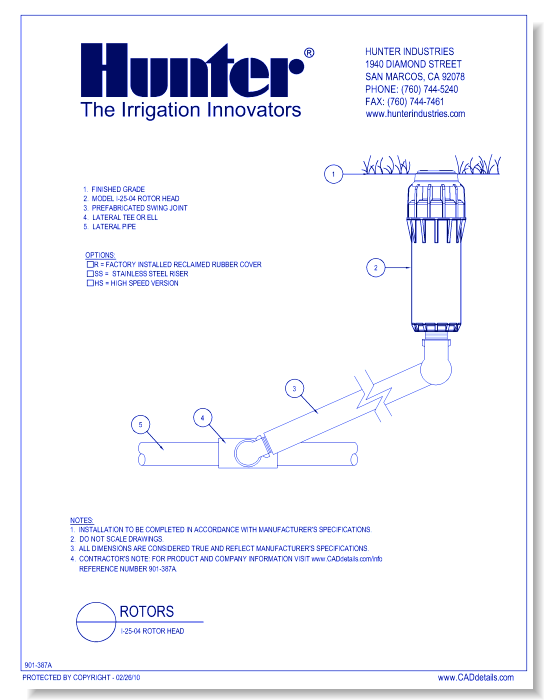 Rotors: I-25-04 Rotor Head (1 of 2)