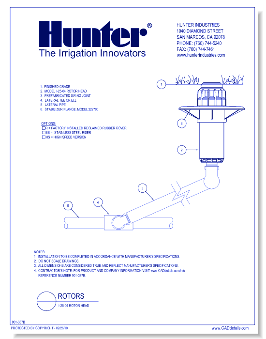 Rotors: I-25-04 Rotor Head (2 of 2)