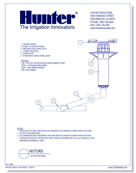 Rotors: I-25-06 Rotor Head (2 of 2)