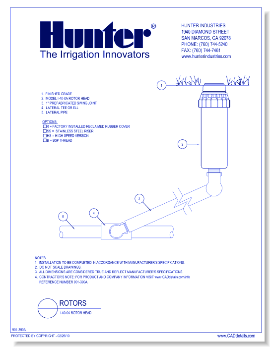Rotors: I-40-04 Rotor Head (1 of 2)