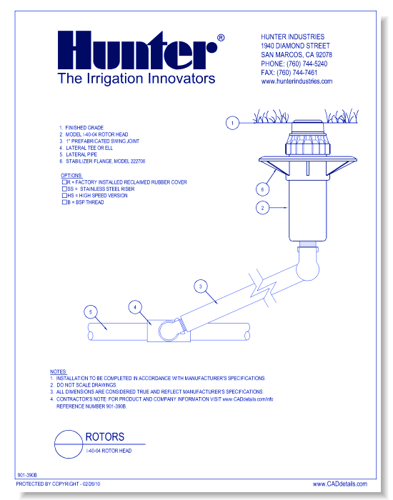 Rotors: I-40-04 Rotor Head (2 of 2)