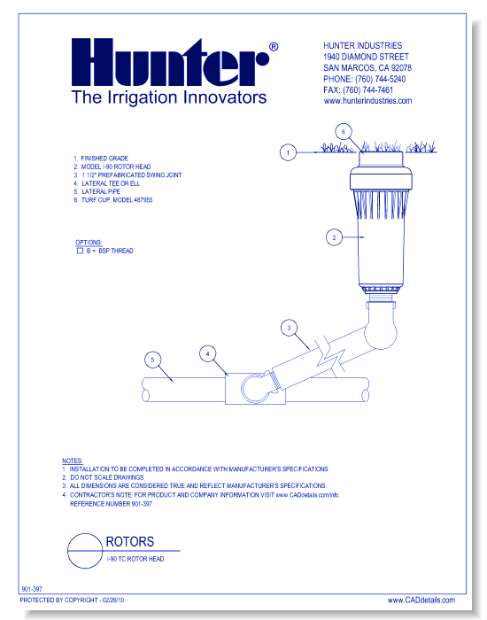 Rotors - I-90 - TC Rotor Head