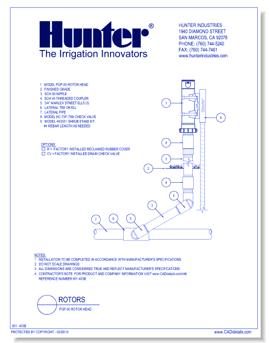 Rotors: PGP-00 Rotor Head (2 of 4)