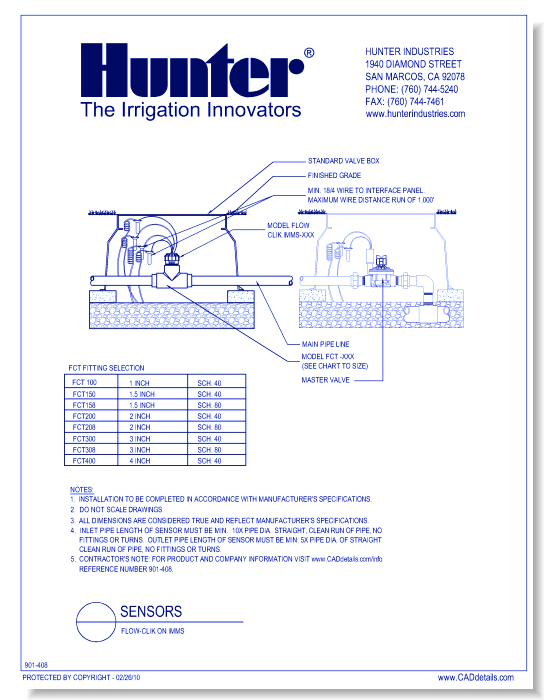 Sensors - Flow-Clik IMMS
