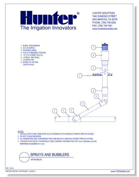Sprays and Bubblers - AFB Bubbler (2 of 4)
