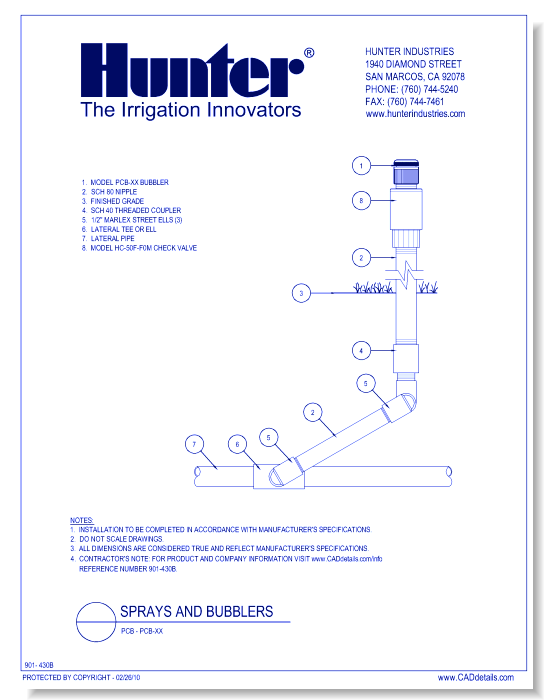 Sprays and Bubblers - PCB - PCB-XX (2 of 4)