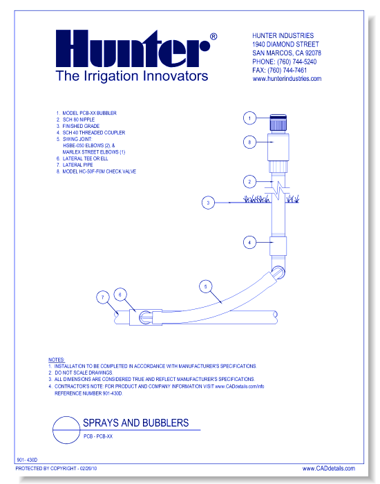 Sprays and Bubblers - PCB - PCB-XX (4 of 4)