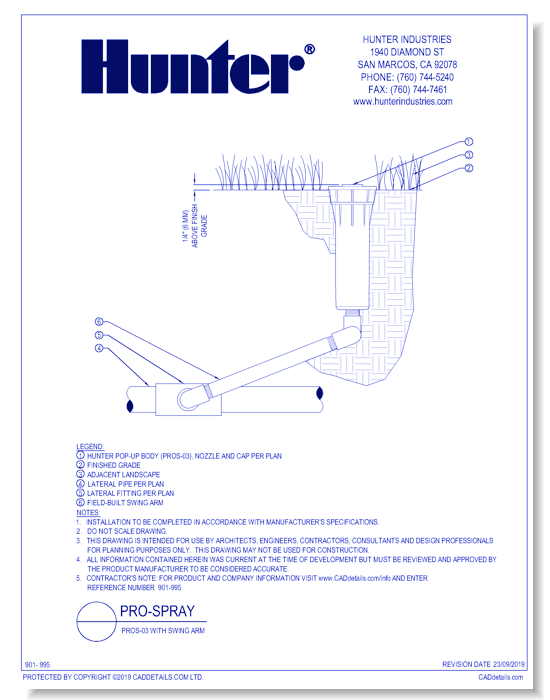 PROS-03 With Swing Arm