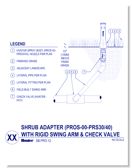 PROS-00-PRS30 PRS40 With Rigid Swing Arm And Check Valve