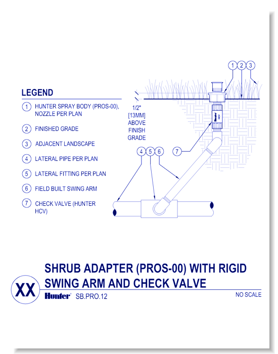 PROS-00 With Rigid Swing Arm And Check Valve