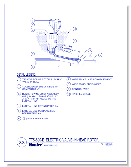 TTS-800-E Electric Valve In Head