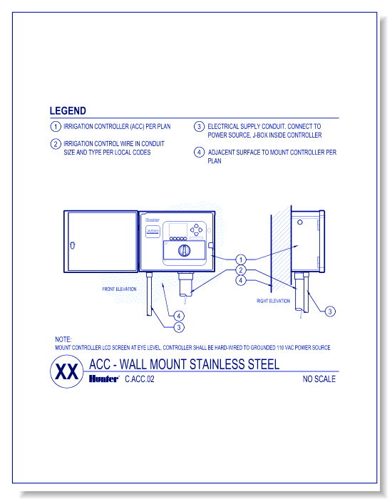 Controllers - ACC Wall Mount Stainless Steel