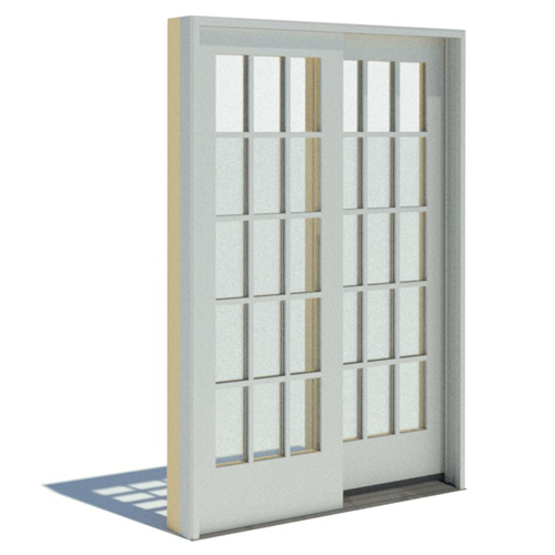 E-Series: Aluminum Clad - Gliding Doors - Elevation