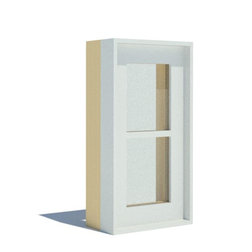 A-Series: Composite Clad - Casement & Awning Windows - Elevation