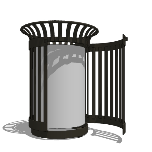 MTR-0200-00020 Trash Container (MLWR200S-32-ST)