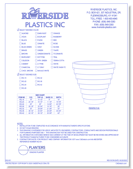 Gradino Planter
