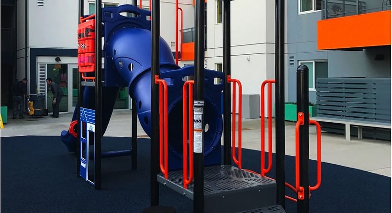 Urban Rooftop Playground