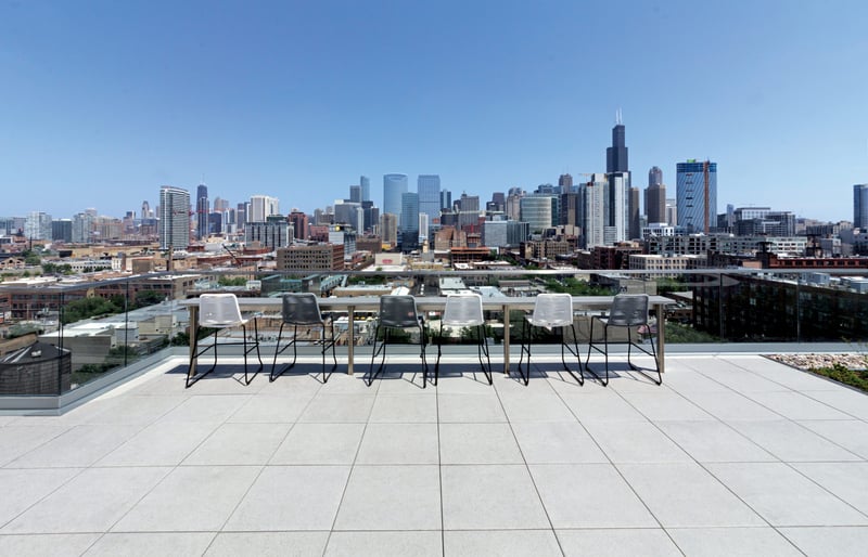 Lake and Aberdeen Roof Deck 