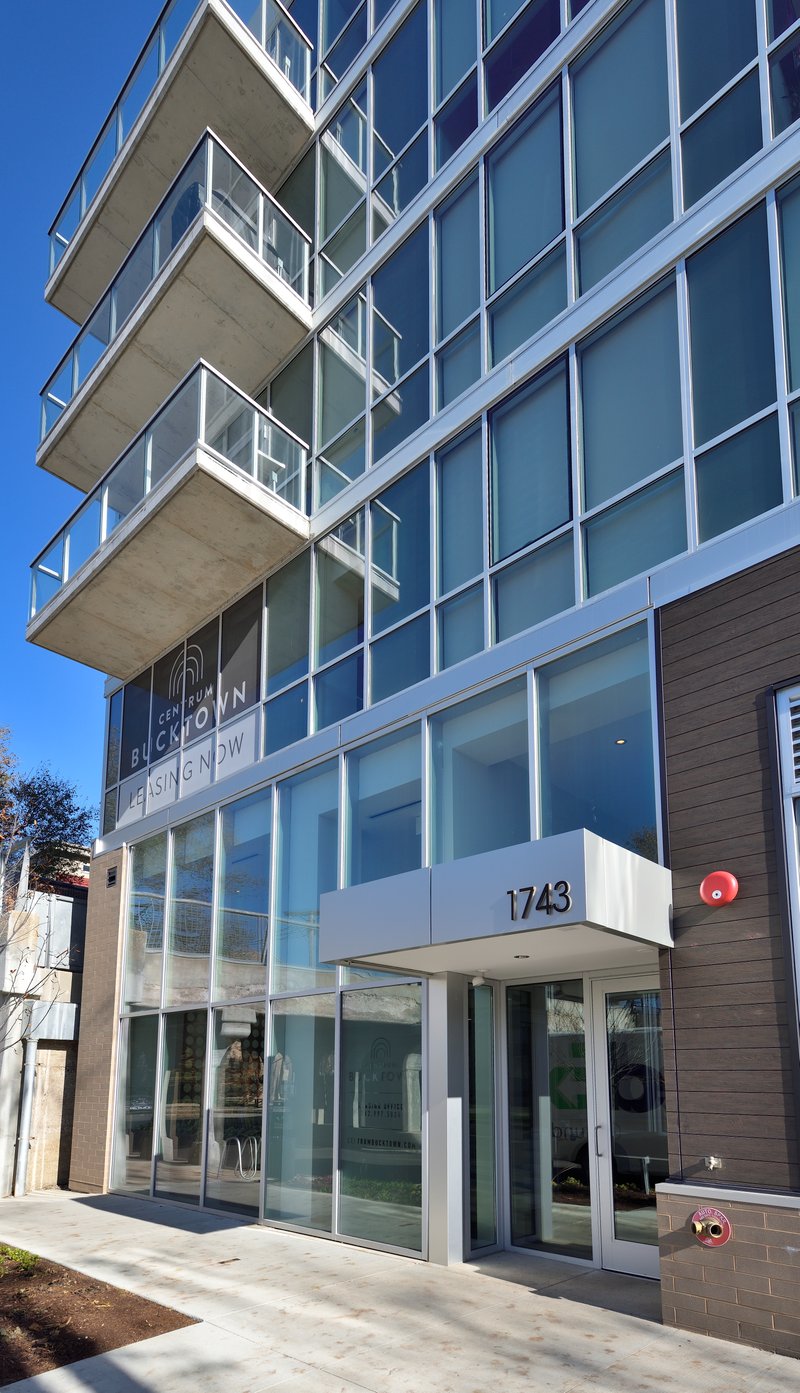 Centrum Bucktown luxury high-rise showcases three of Tubelite's newest products preview 2