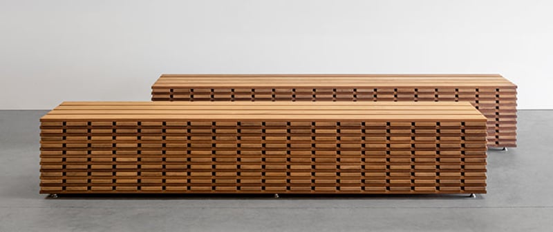 Custom Maple-Pile Benches, University Of California preview 2