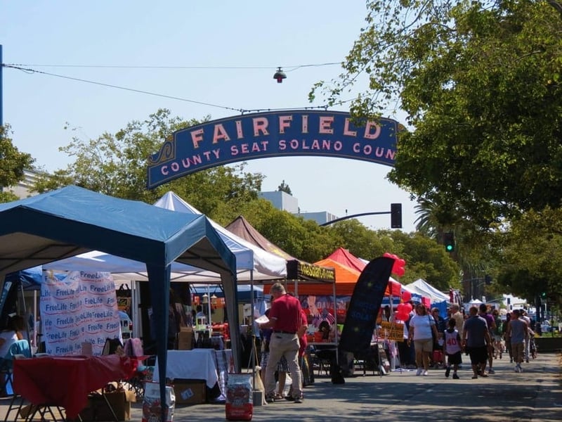 Downtown Fairfield, California