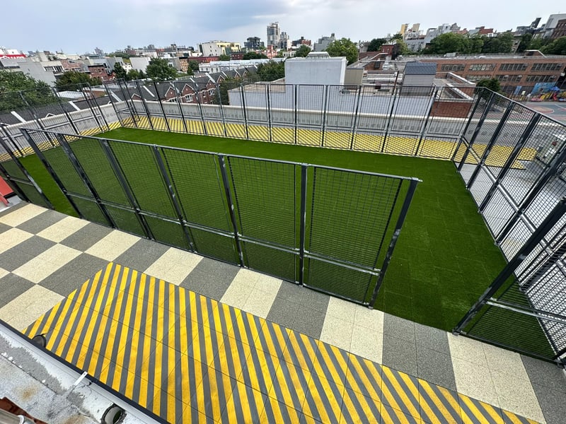 Luria Academy Rooftop Playground