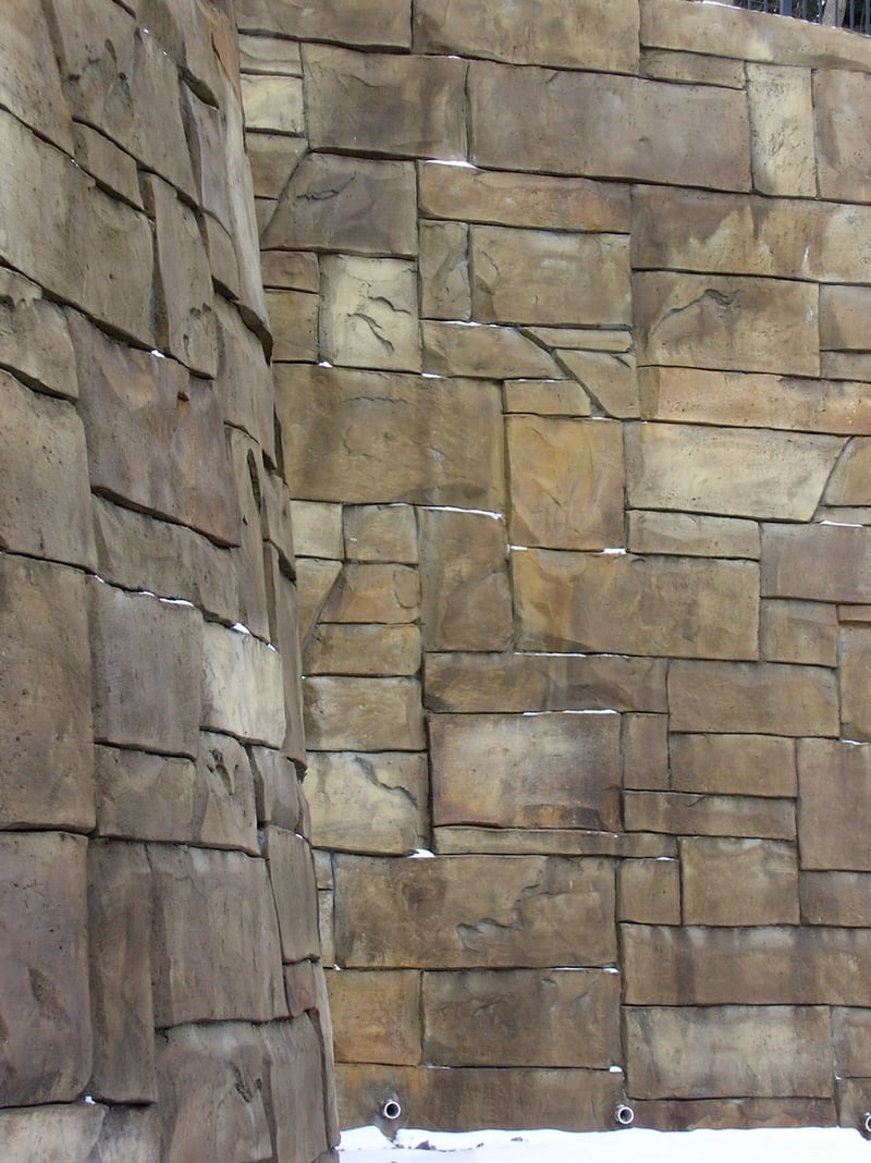 Boulderscape Hospital Saves Big Dollars Going With a Sculpted Shotcrete Masonry Finish  preview 6