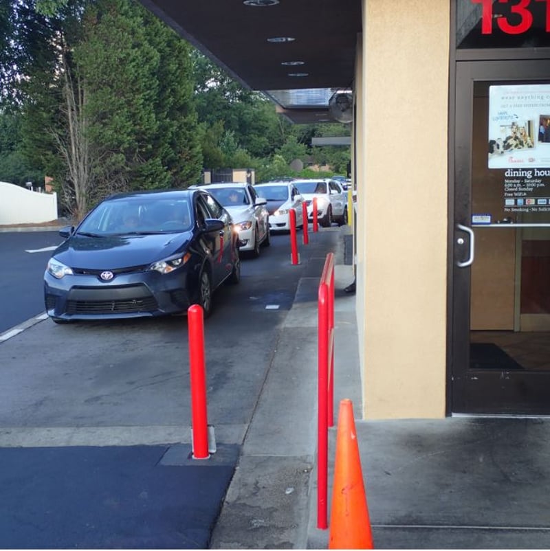Chick-Fil-A Restaurant Bollards preview 2