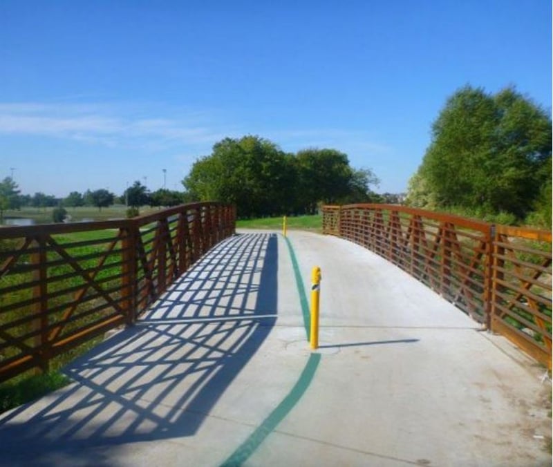 Hutton Branch Trail Pedestrian Bridge preview 2