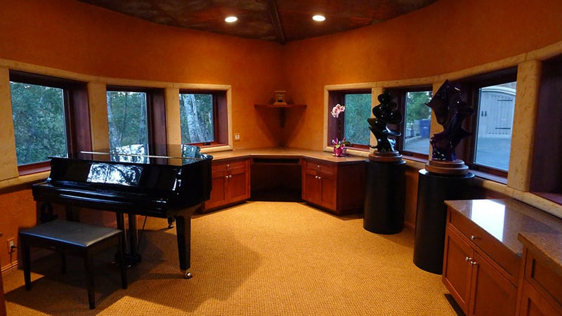 Artist's Gallery, Music Studio, & Office