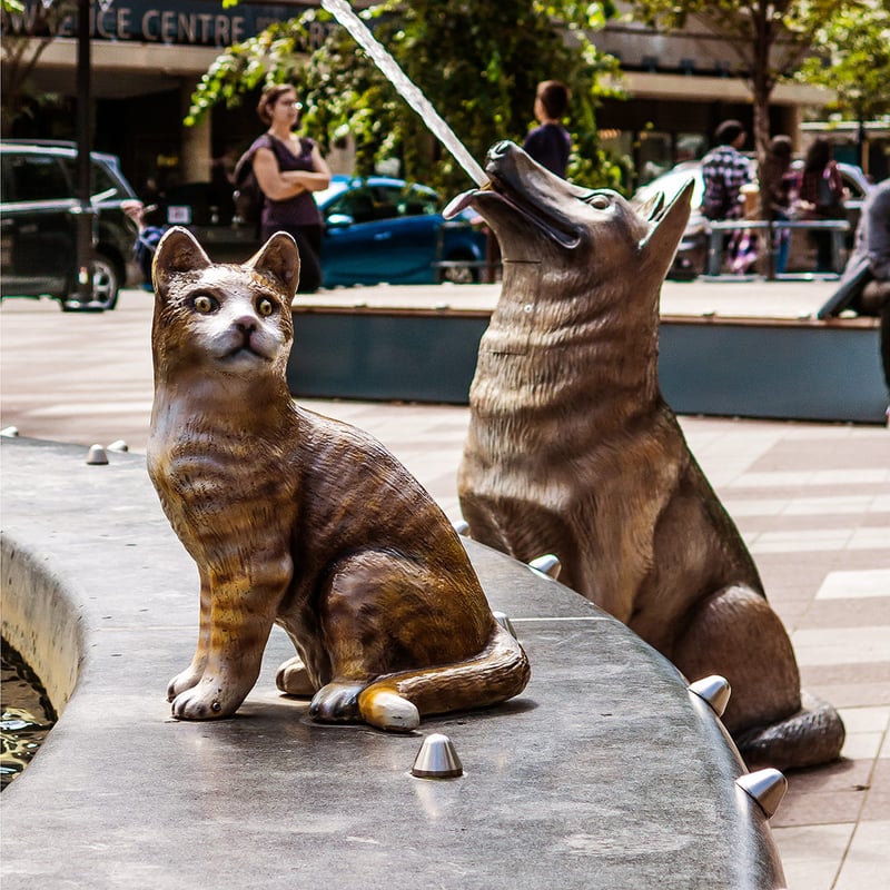 Berczy Park Dog Fountain preview 2