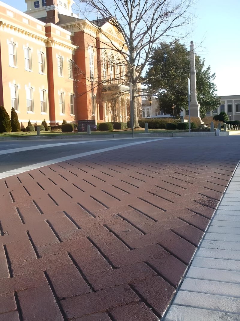 Stamped Asphalt Crosswalks Monroe preview 2