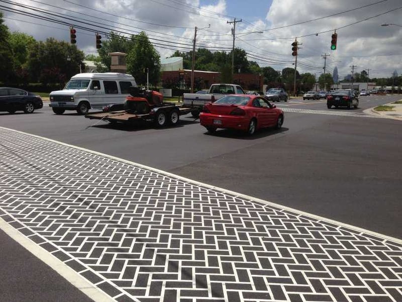 Inlaid Thermoplastic Crosswalks Charlotte preview 6