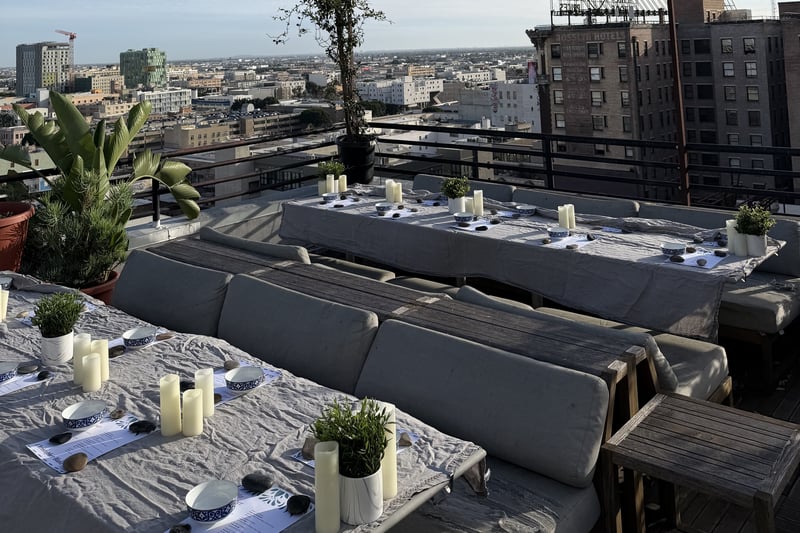 DTLA Dinner Club Rooftop