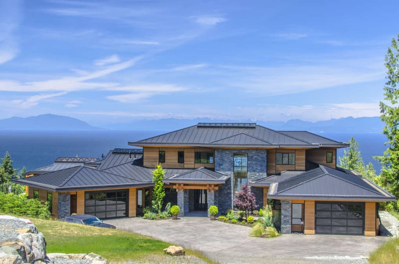 Ocean View Home On Vancouver Island