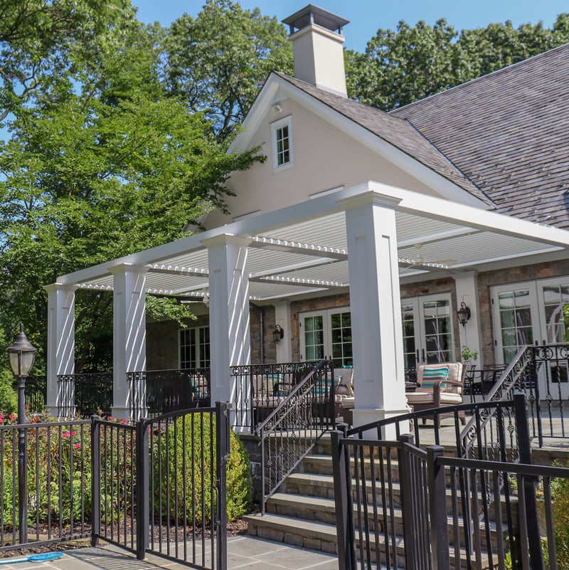Wrapped Column Home