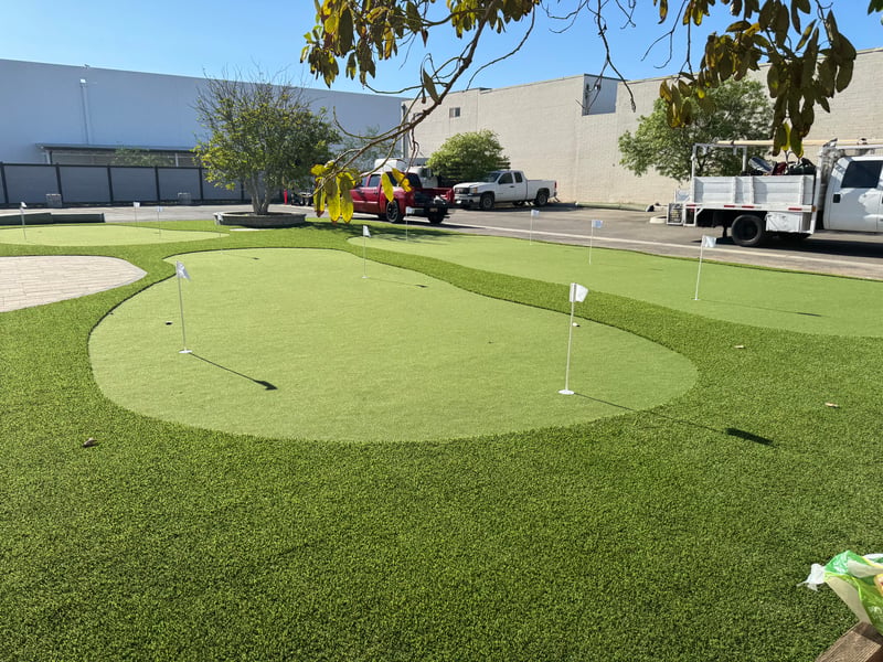 New Putting Green Commercial Area
