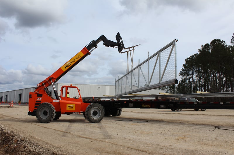 Large Gates at Amazon Facility preview 7