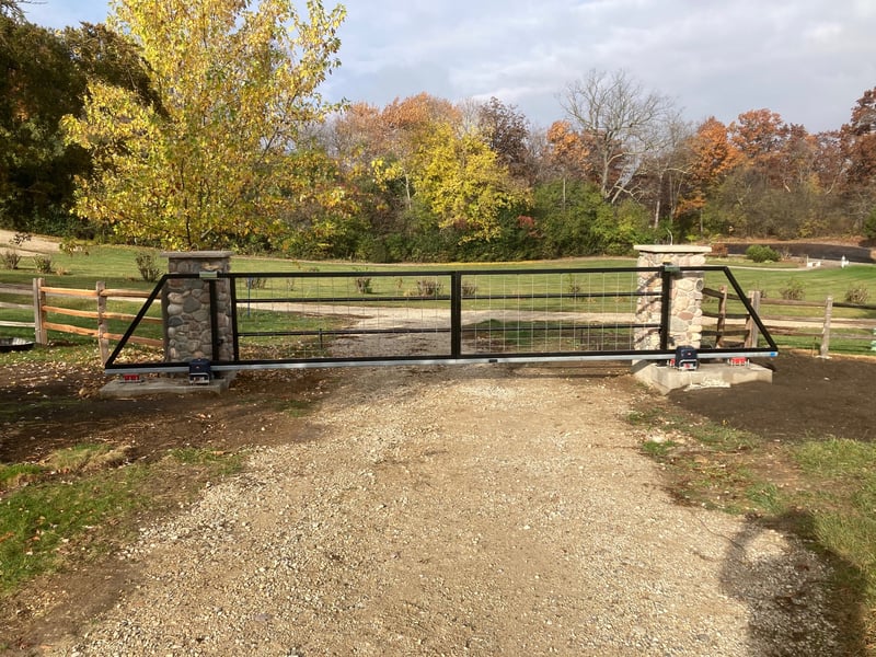 Double Sliding Gates in Minnesota